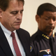Fort Lauderdale, Fla., Police Chief Frank Adderley, right, spoke at a news conference March 20, 2015.
Sun Sentinel Screenshot